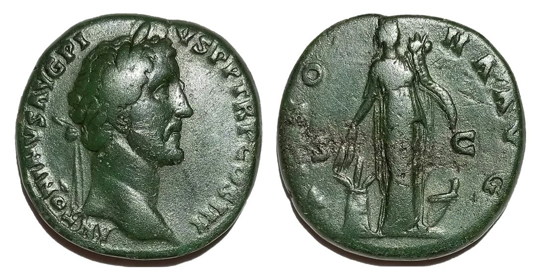 Antoninus Pius ANNONA AVG S C Sestertius.jpg