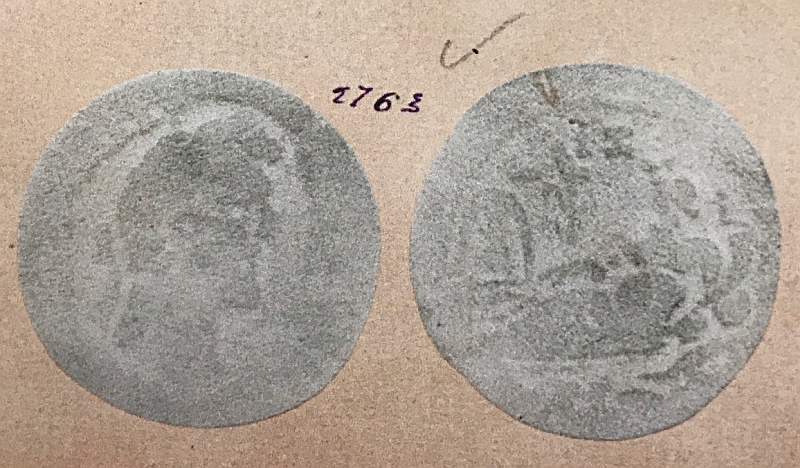 Antoninus Pius - Drachm Nilometer Dattari plate small.jpg