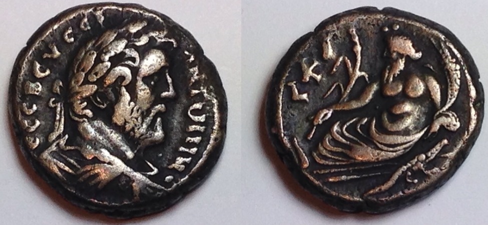 Antoninus Pius Egypt tetradrachm Nilus reclining with crocodile.jpg
