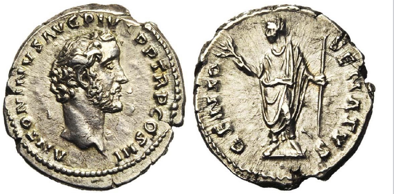 Antoninus Pius Geni Senatvs example from cng archives id - 4159097.jpg