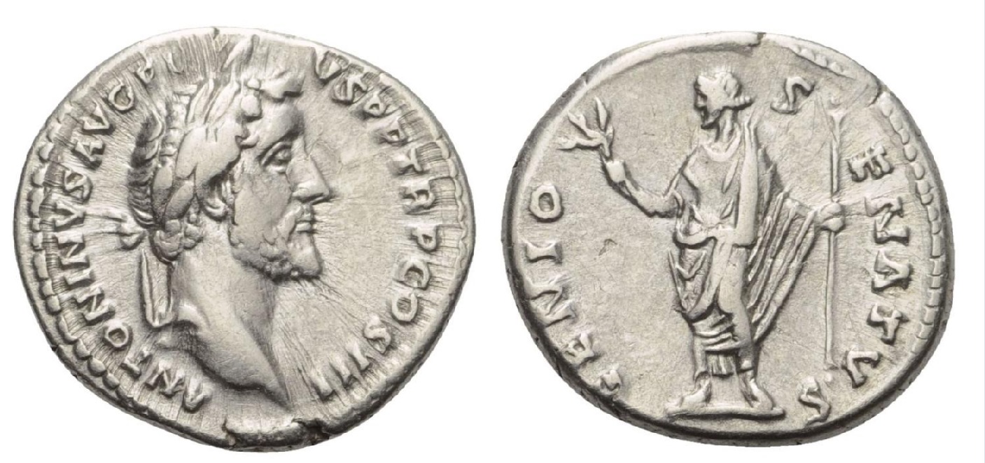 Antoninus Pius Geni Senatvs example from cng archives id - 4962502.jpg