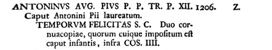 Antoninus Pius TEMPORVM FELICITAS Sestertius Sulzer listing.JPG