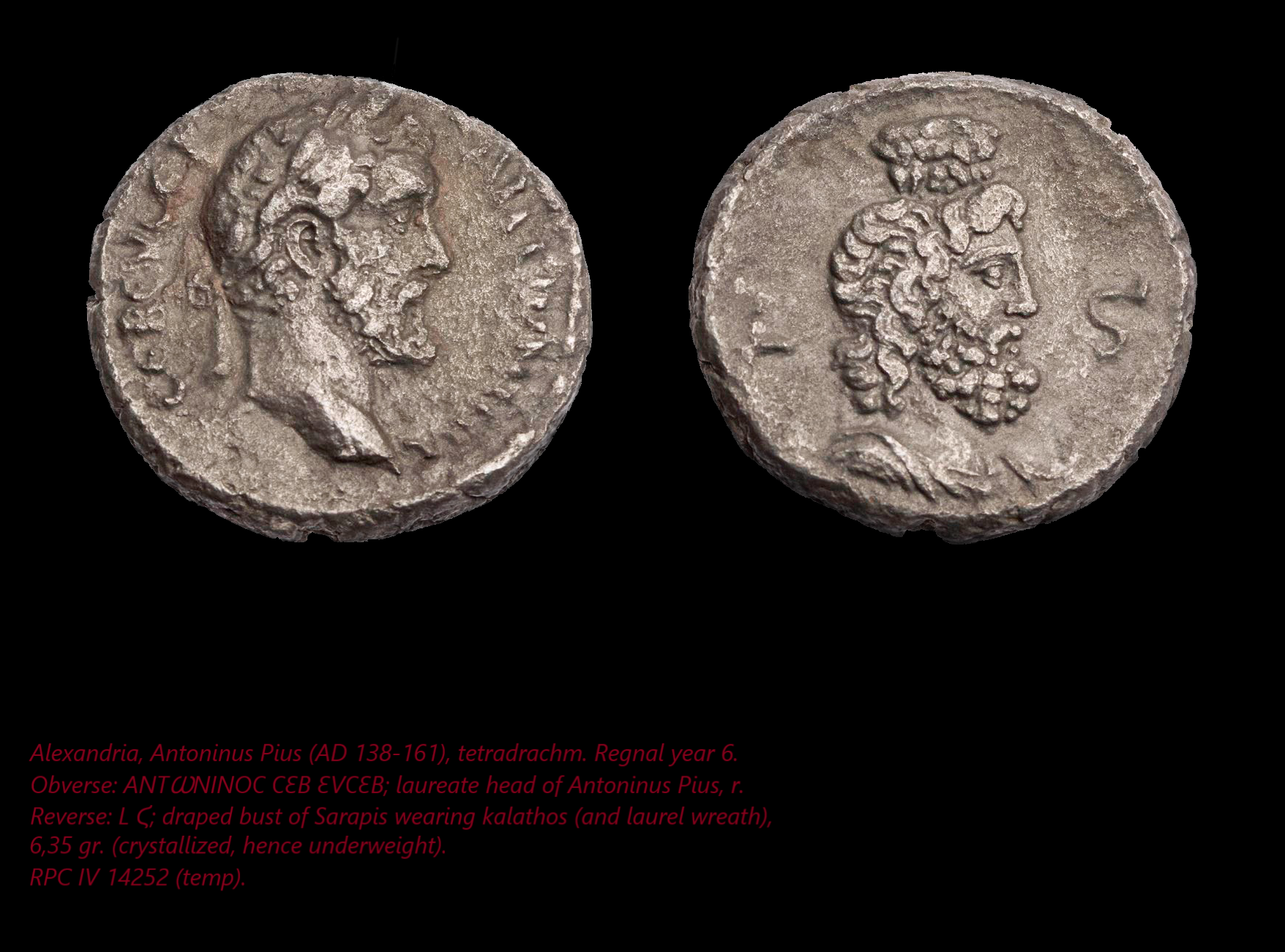 Antoninus Pius, tetradrachm, Alexandria.png
