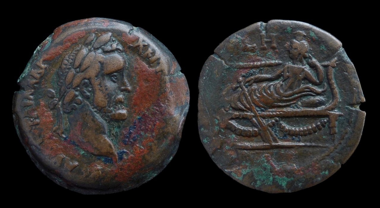 Antoninus Pius - x6 Drachm Tyche 2592.jpg