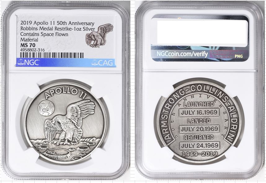 Apollo 11 Robbins Medal 50th Anniversary.JPG