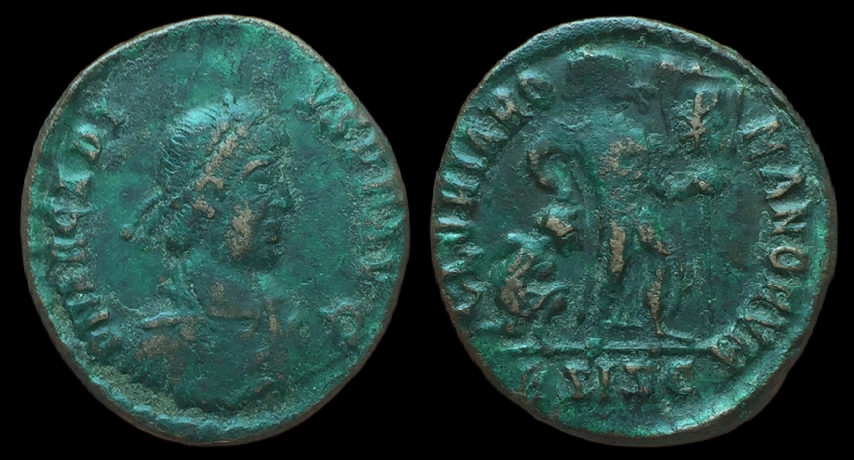 Arcadius, AE3, GLORIA ROMANORVM, BSISC.png