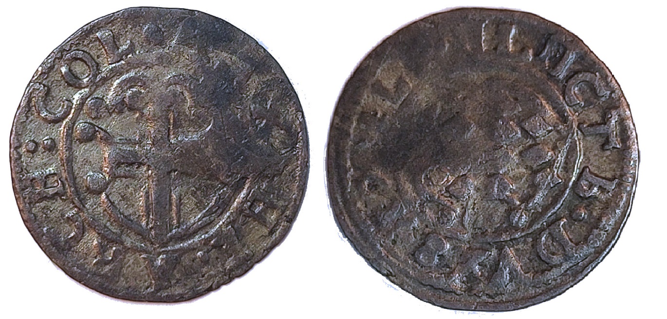 Archbishoperic of Cologne 8 Heller - Maximilian Heinrich 1681-1688 1.1g 16mm KM66.jpg