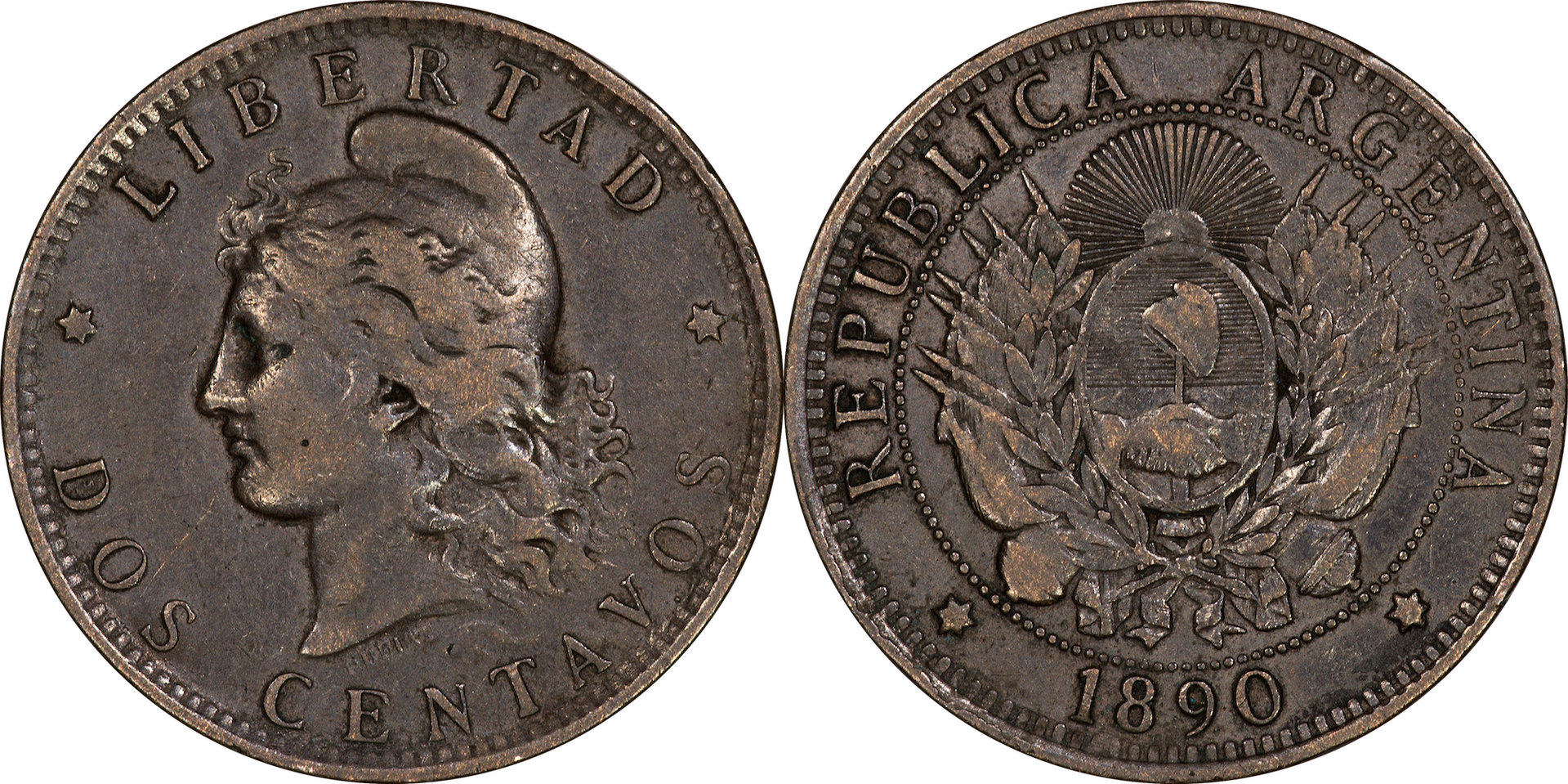 Argentina - 1890 2 Centavos.jpg