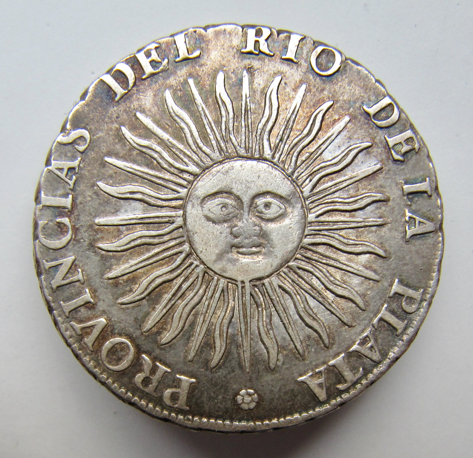 Argentina Rio de Las Plata 4 Soles 1815 - REV - VGP - NEW PIC APRIL 2022 - 1.jpeg