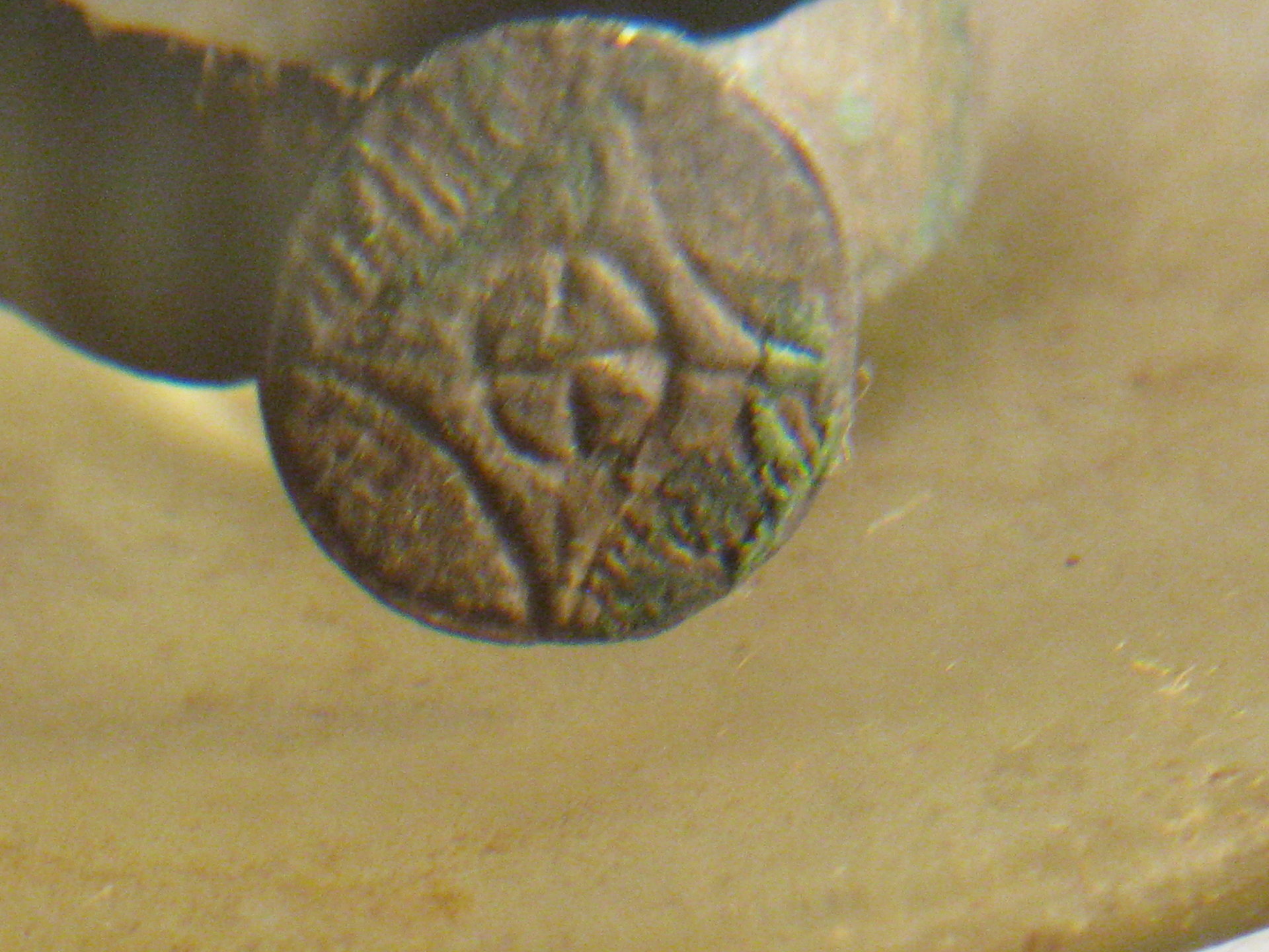 artifact ring chinese spade & knife money 002.JPG