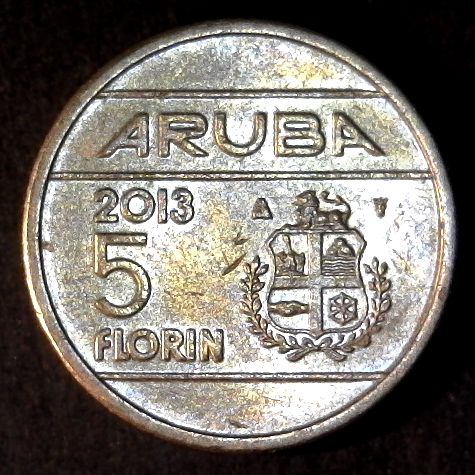 Aruba 5 Florin 2013 obverse.jpg