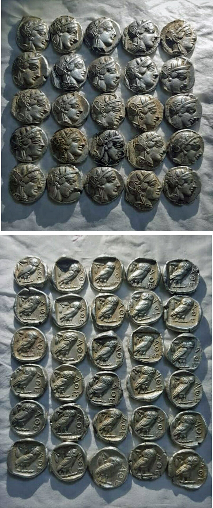 Attica Classic Period Tetradrachm Hoard.1 - Syria 2019.jpg