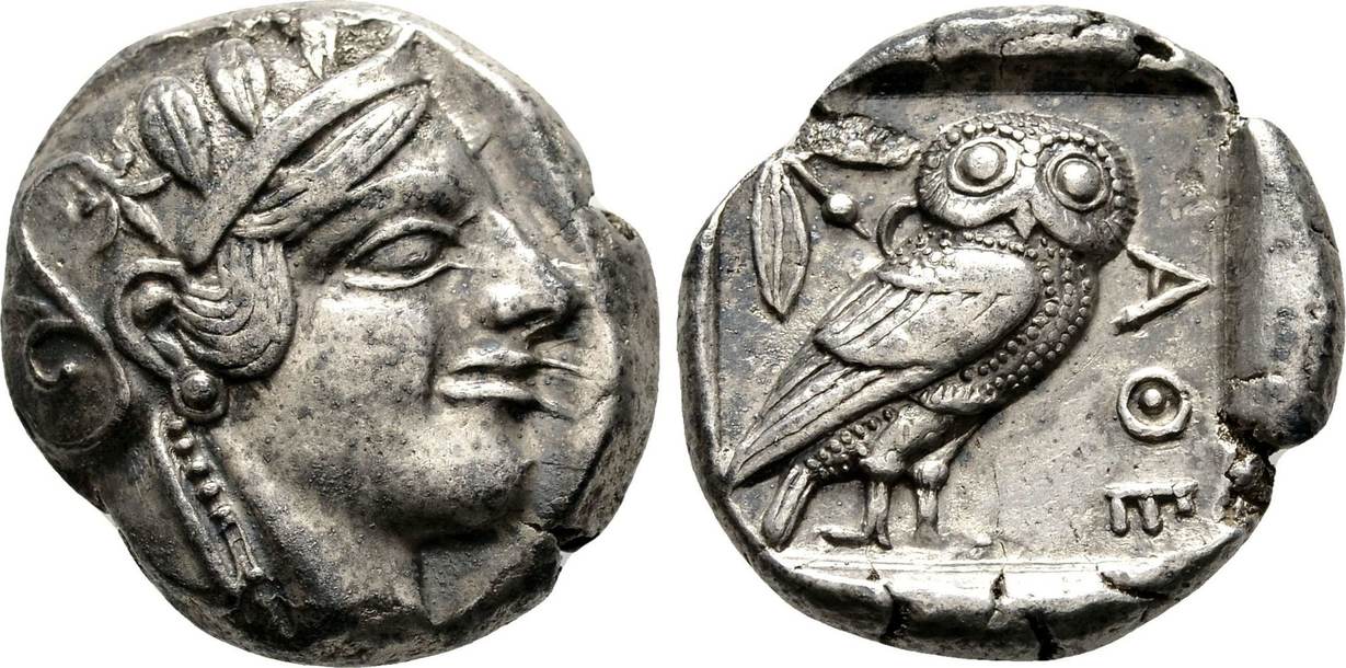 Attica Tetradrachm 454-404 BCE, Dr Busso Peus Nachf, Purchased MA Shops.jpg