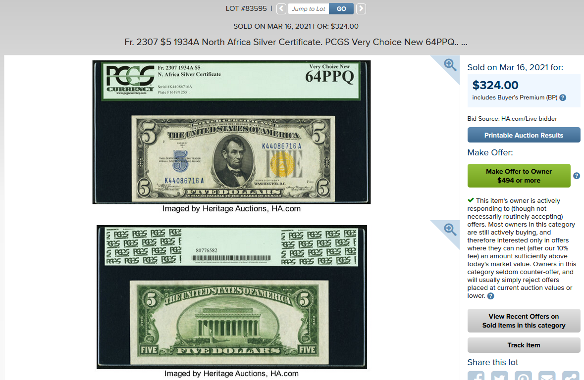 Auction Results 1934A $5 PNG.PNG