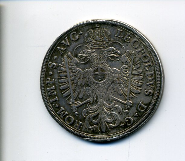 Augsburg City Leopold I Unlisted Halbtaler with city view 1694 rev 004.jpg