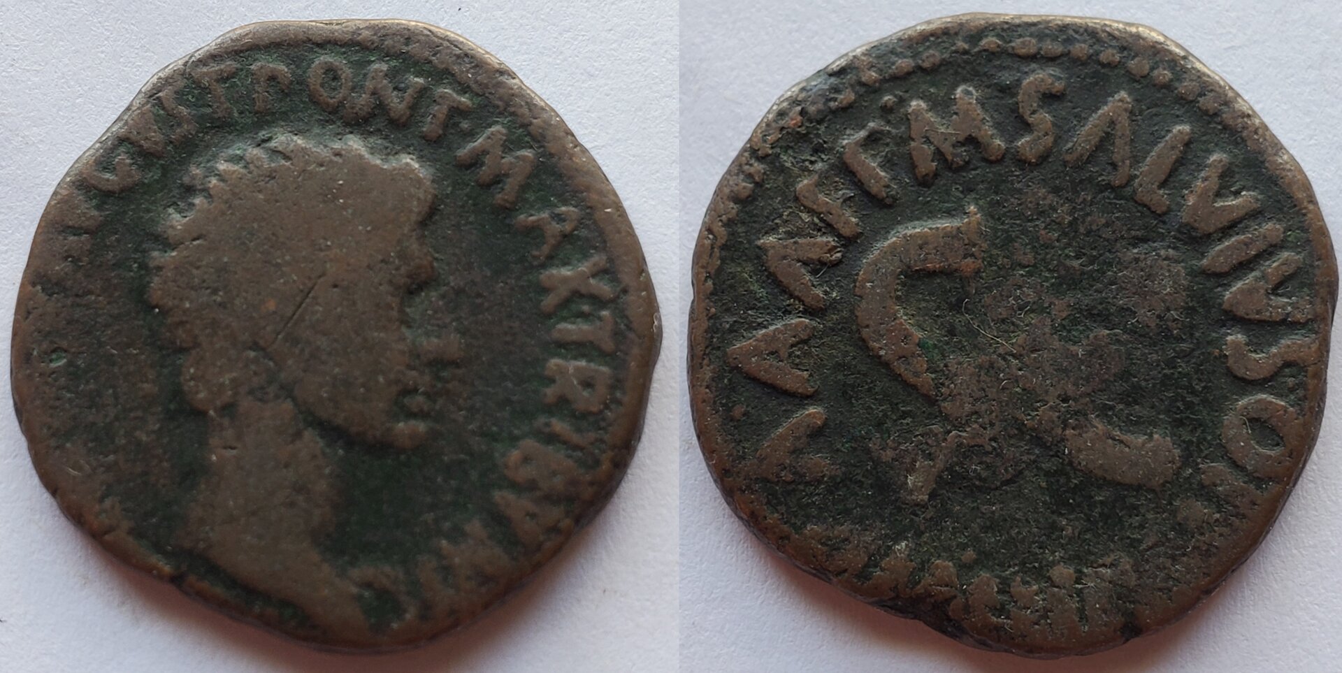Augustus AE As Moneyer series M Salvius Otho.jpg
