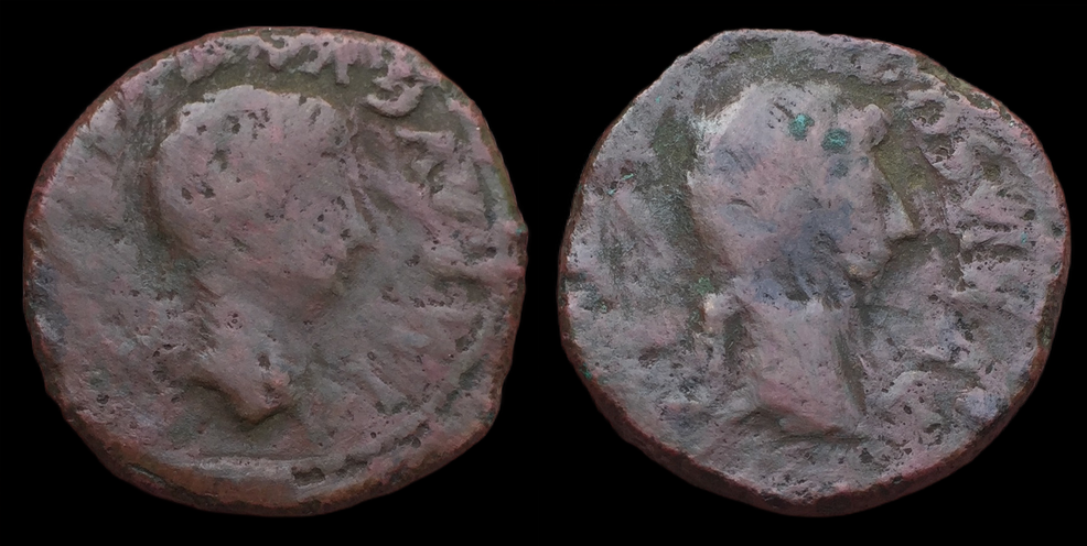 Augustus, AE28, Turiaso Spain, Livia.png