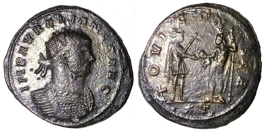 Aurelian IOVI CONSER Antoninianus.jpg