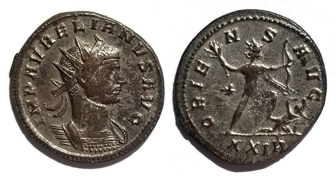 Aurelian ORIENS AVG antoninianus Rome.jpg