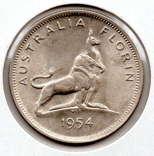 Australia - 1 Florin - 1954 - Rev.jpg