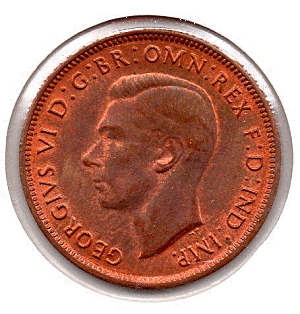 Australia - Half Penny - 1943 - Rotate.gif