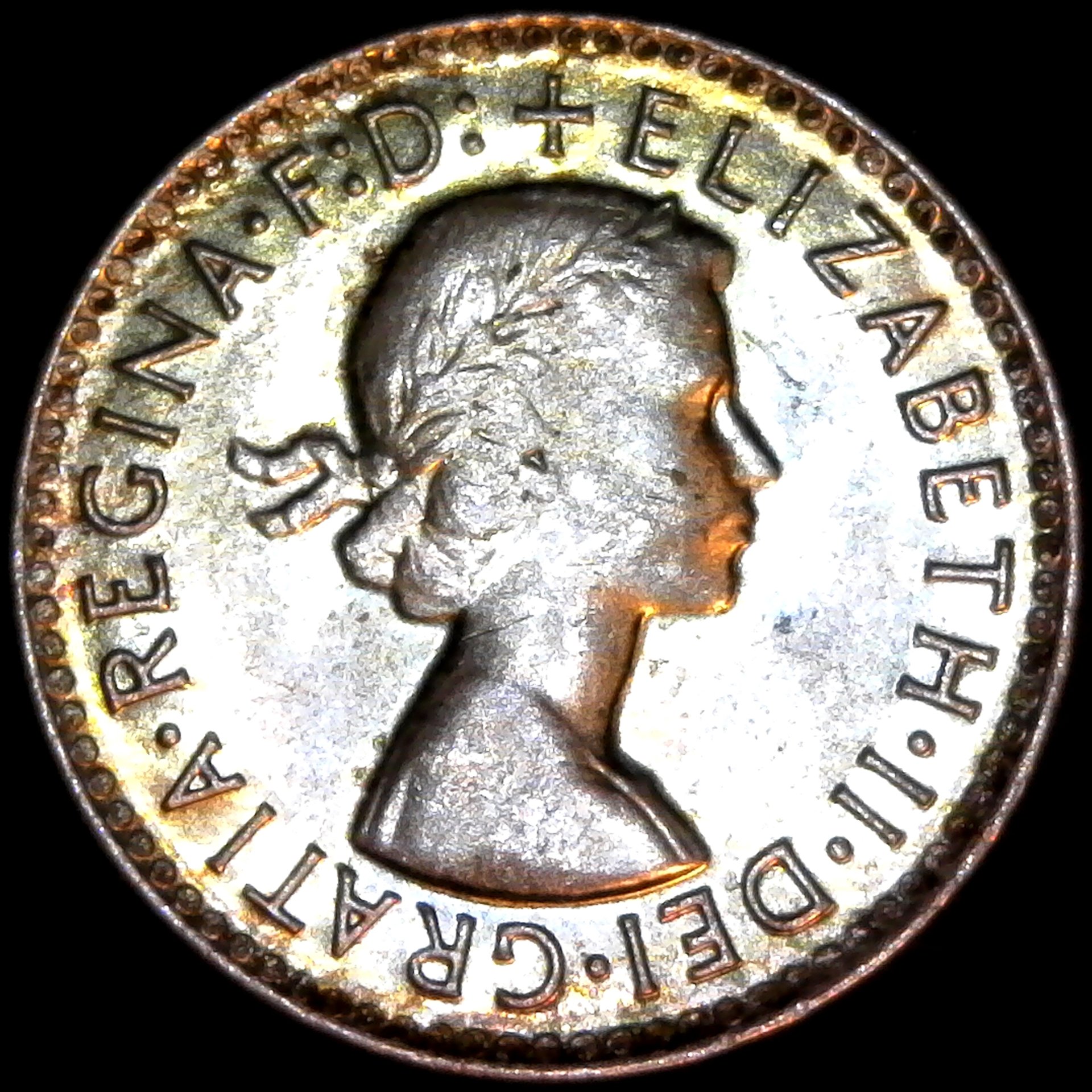 Australia Three pence 1964 obv.jpg