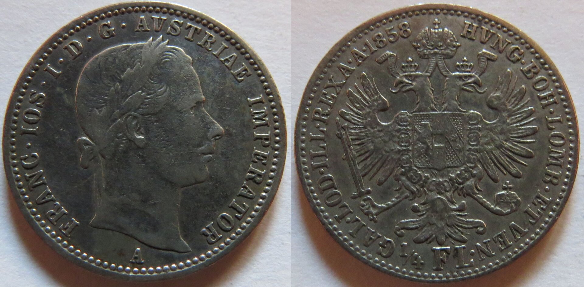 Austria 1:4 Florin 1858A.jpg