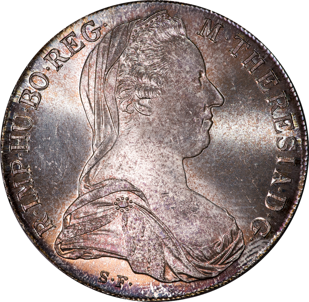 Austria - 1780 Maria Theresa Thaler - Obverse.jpg