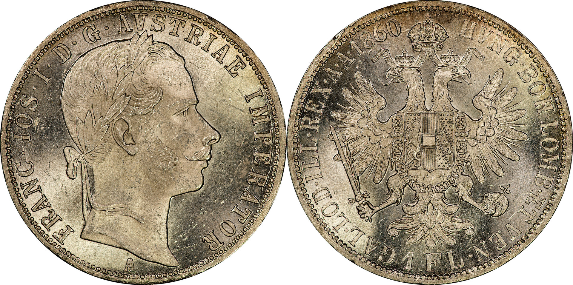 Austria - 1860 A 1 Florin 2.jpg