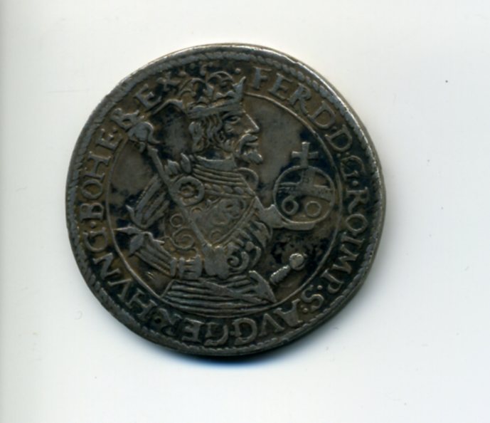 Austria Hungary copy of Ferd I Hall 60 Kreuzer 1564 obv  813.jpg