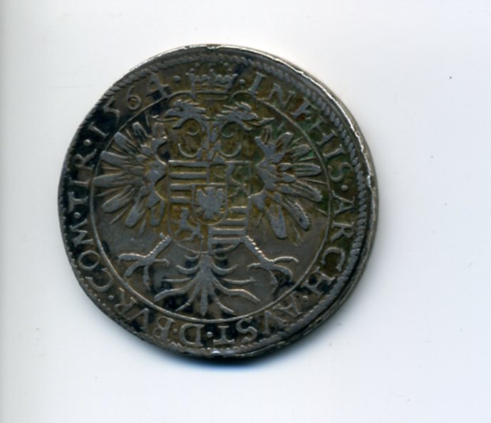Austria Hungary copy of Ferd I Hall 60 Kreuzer 1564 rev  814.jpg