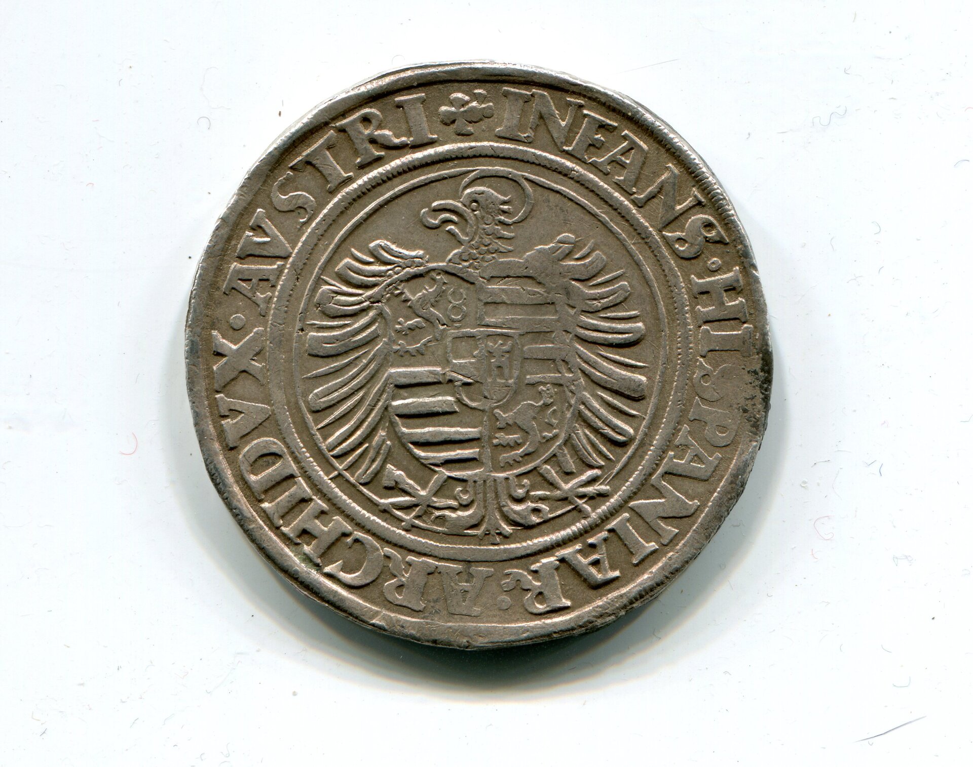 Austria-Hungary Ferd I Taler nd 1541-2  Kempf Joachimstal LD rev 879.jpg