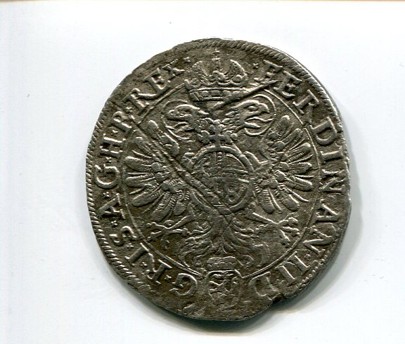 Austria Hungary Ferd II Kipper 48 Kr 1621 obv 122.jpg