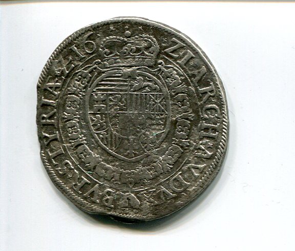 Austria Hungary Ferd II Kipper 48 Kr 1621 rev 123.jpg