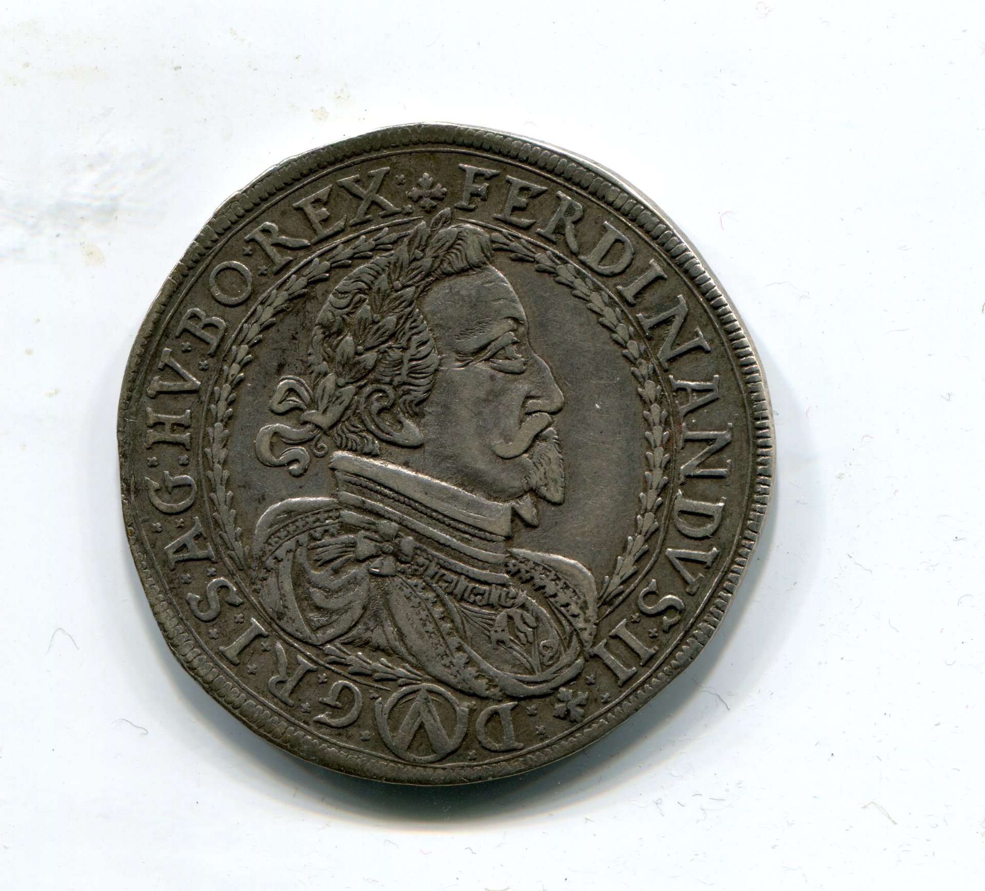 Austria Hungary Ferd II Taler 1625 St Polten LD obv 113.jpg