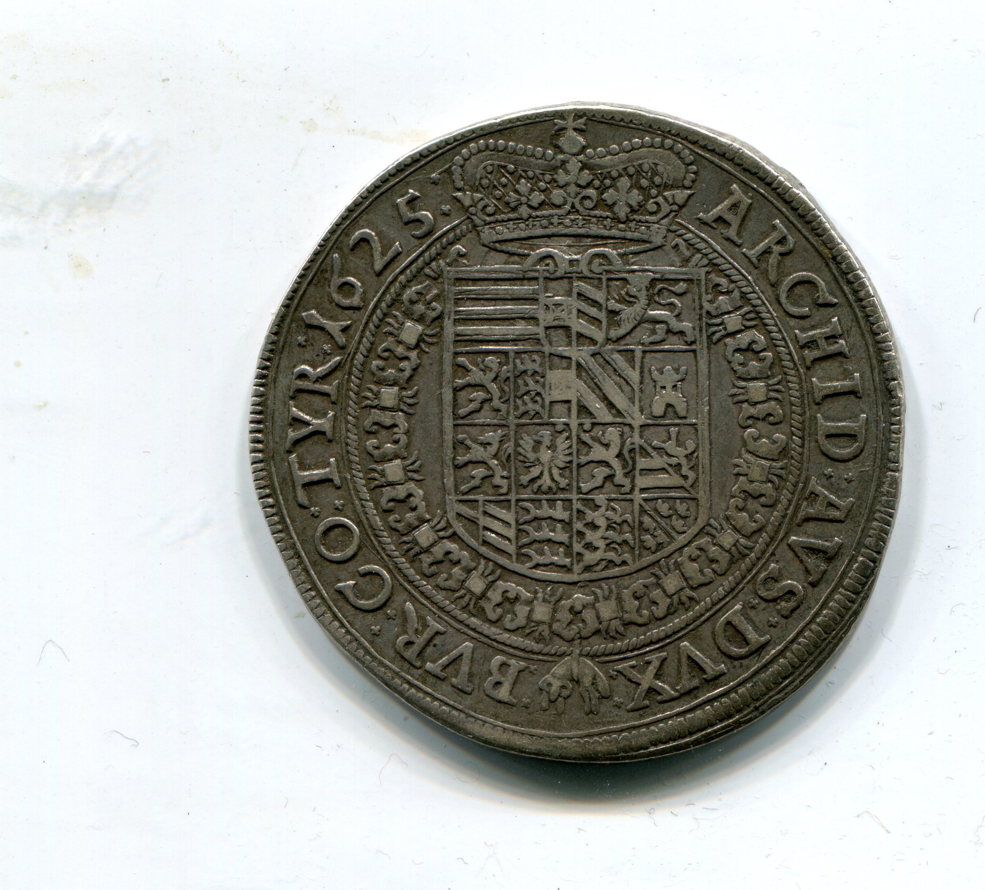Austria Hungary Ferd II Taler 1625 St Polten LD rev 118.jpg