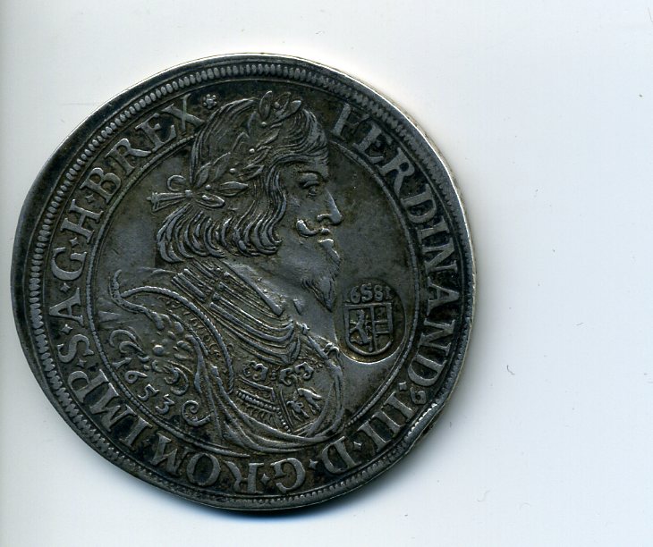 Austria Hungary Ferd III Graz Taler 1653 w Salzburg cm obv 881.jpg