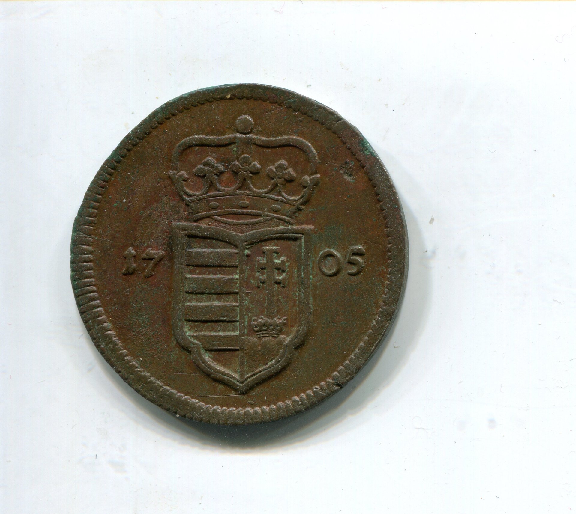 Austria Hungary Malcontents 20 Poltura 1705 LD obv 536.jpg