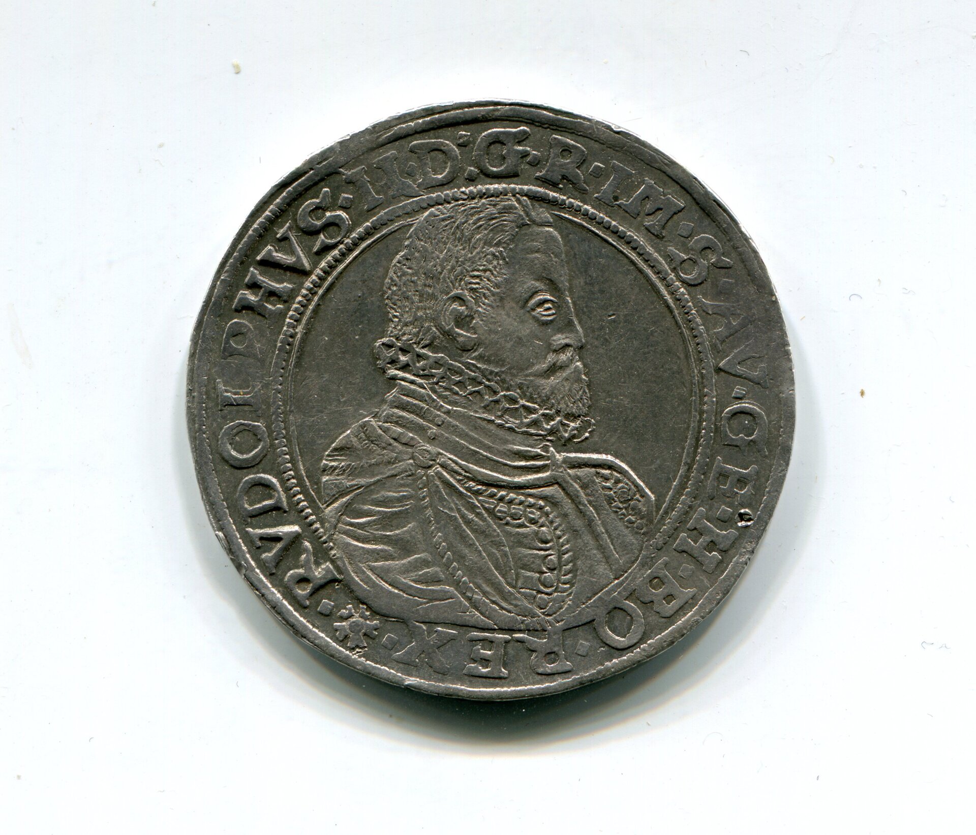 Austria-Hungary Rudolf II Taler 1584 LD obv 785.jpg