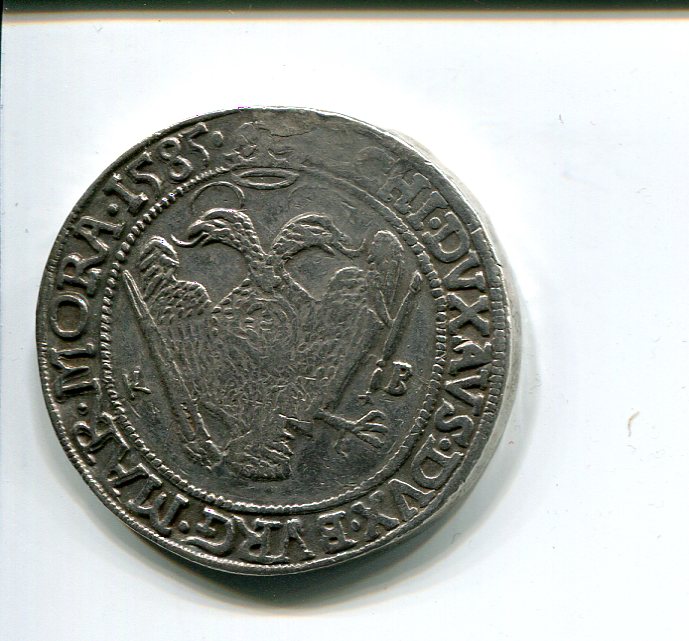 Austria Hungary Rudolf II Taler 1585 Balkan copy rev 231.jpg