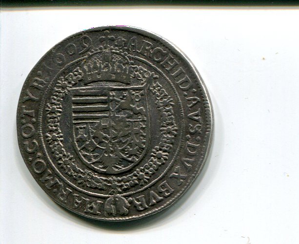 Austria Matthias Half Taler 1609 Vienna rev 052.jpg