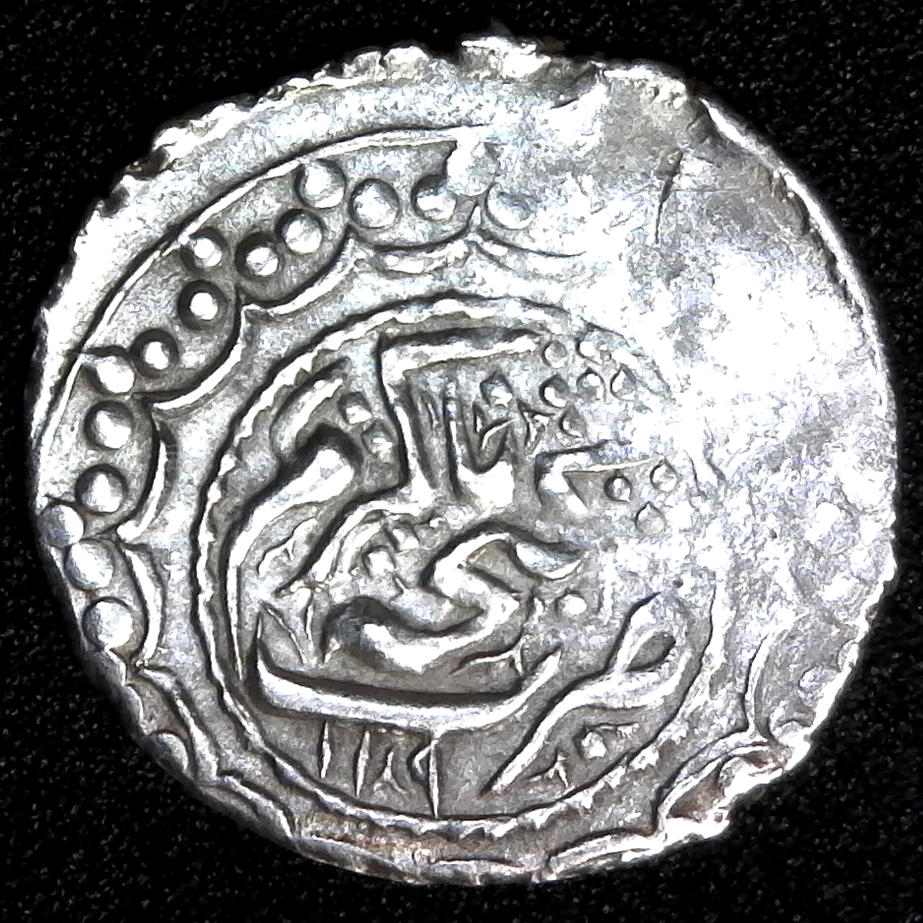 Azerbaijan Khanate of Ganja, Abbasi, Muhammad Hasan Khan, AH1189 obv A.jpg