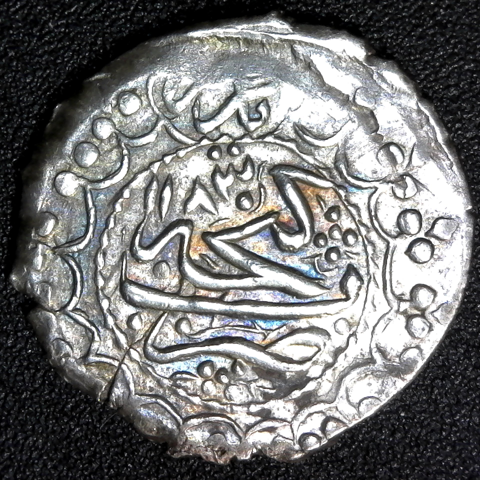 Azerbaijan Khanate of Ganja, Abbasi, Muhammad Hasan Khan, AH11893 obv.jpg