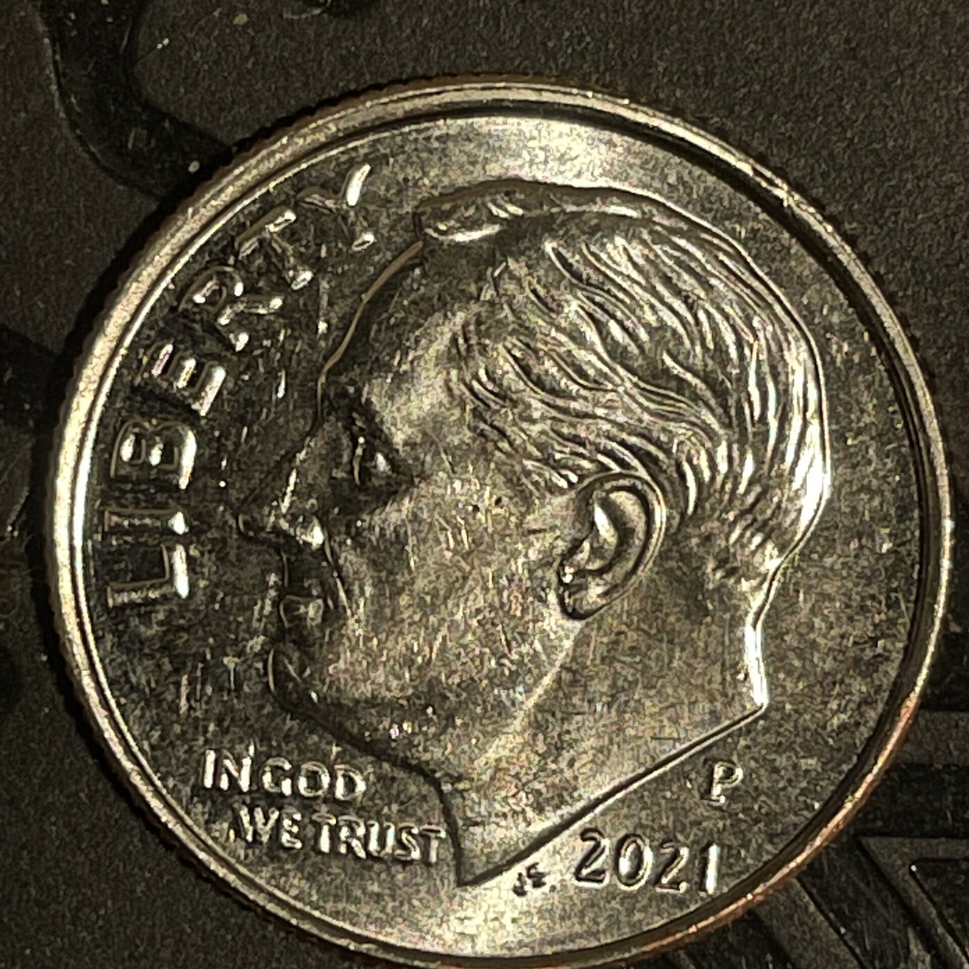 2021 P Roosevelt Dime uncirculated multiple errors Coin Talk