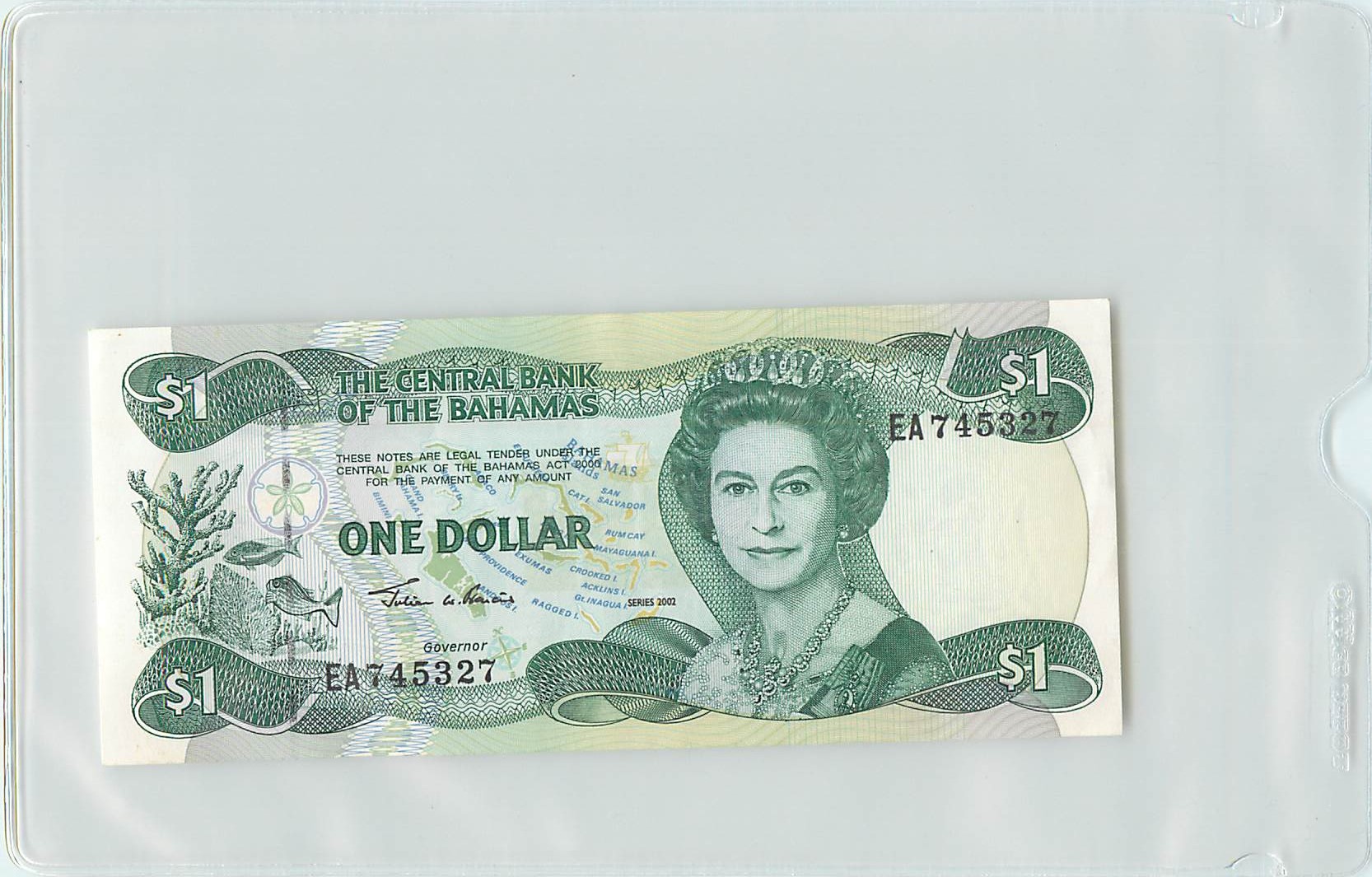 Bahamas one dollar Queen frront 2015_08_18_06_15_390001.jpg