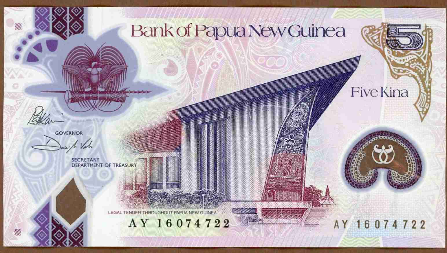 Bank of Papua New Guinea 5  kina.jpg