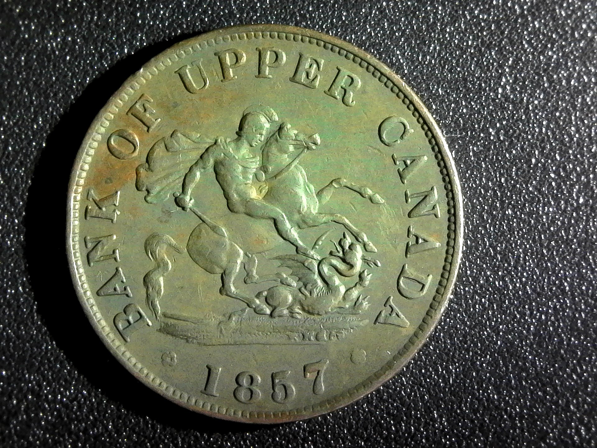 Bank of Upper Canada Half Penny Grease filled die 1857 obverse C.jpg