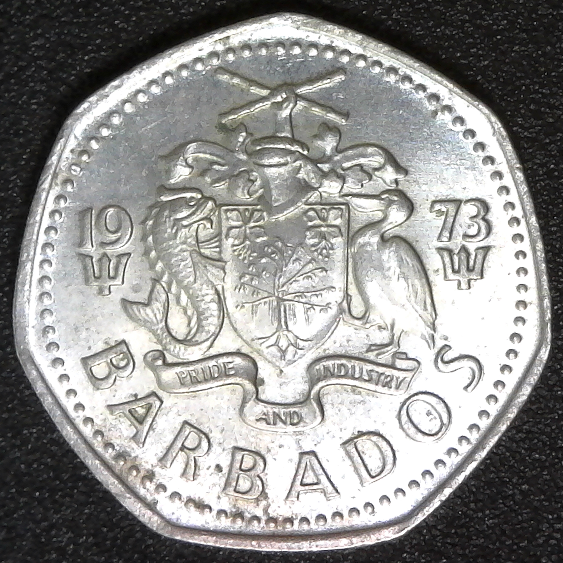 Barbados Dollar 1973 rev.jpg