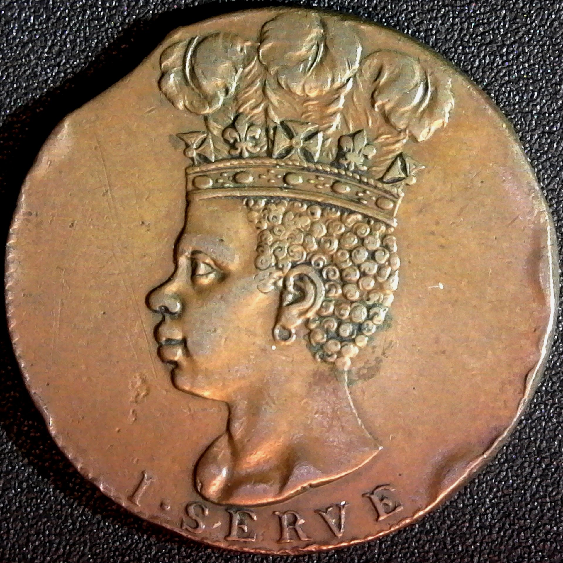 Barbados  Half Penny 1792 obverse.jpg