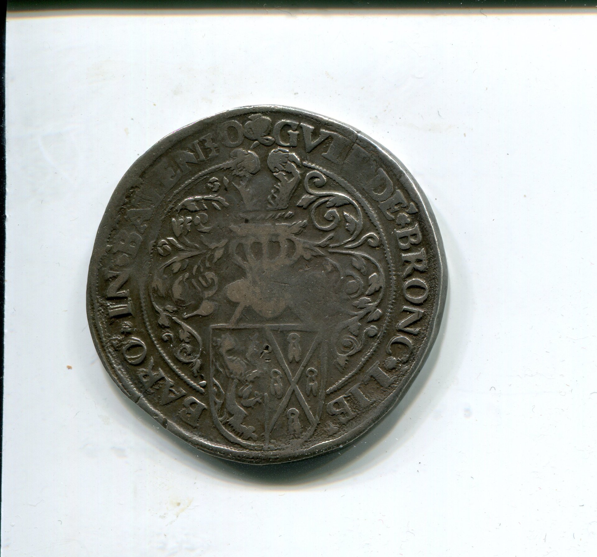 Batenburg Willem v Bronkhorst Daalder nd 1556 w lge shld LD obv 264.jpg